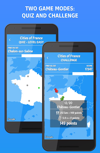Cities of France Screen 2