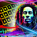 LED Bob Reggae Keyboard Theme