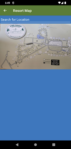 Screenshot of Pope Haven Campground
