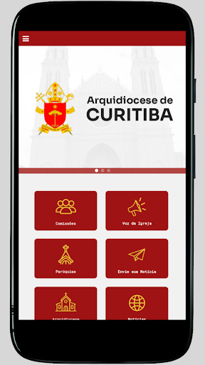 Android application Arquidiocese de Curitiba screenshort