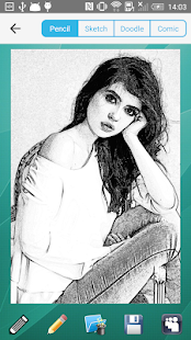 Екранна снимка на Pencil Sketch HD