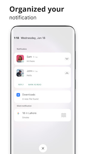 Android 13 Style Lock screen Screen 3