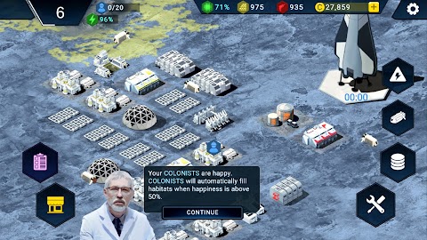 Pantenite Space Colony Simのおすすめ画像1