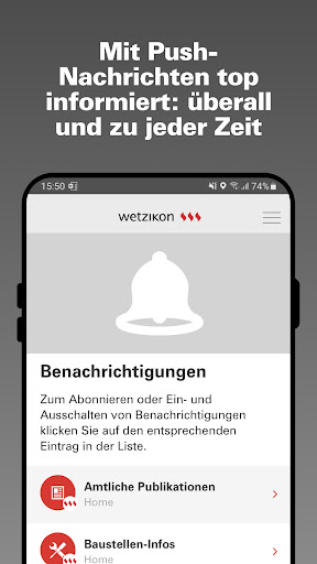 Stadt Wetzikon Screen 2