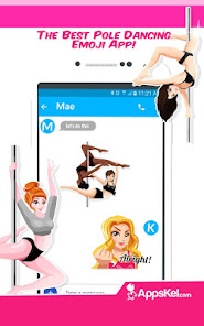 Pole Dancing Stickers- Tease D 1.0 APK + Mod (Free purchase) for Android