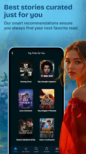 Screenshot of Pocket Novel