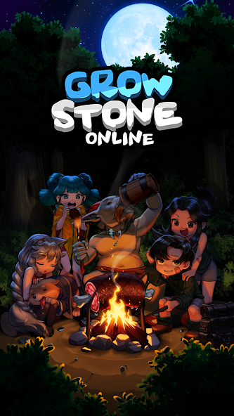 GrowStone Online: pixel MMORPG 1.470 APK + Mod (Free purchase) for Android