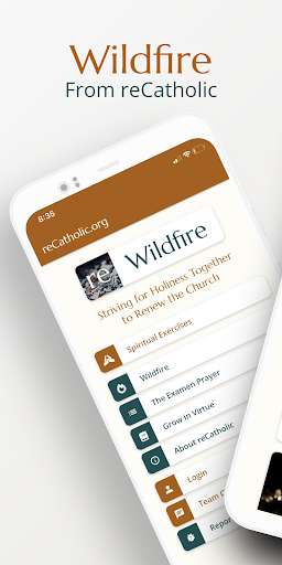Android application Wildfire Spiritual Exercises screenshort