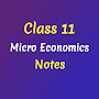 Class 11 Micro Economics Notes
