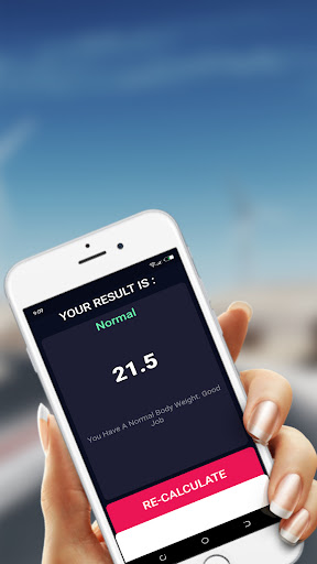 BMI Calculator Screen 2