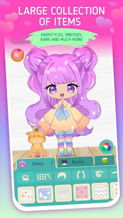 Game screenshot Chibi Dress Up Games for Girls hack