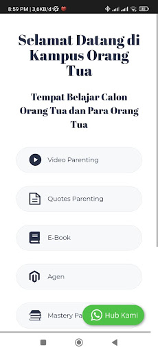 Kampus Orang Tua Screen 3