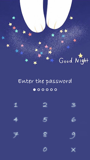 AppLock Theme Beautiful Night Screen 2