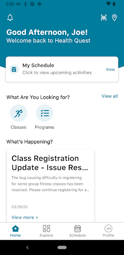 HealthQuest Fitness Screenshot 1 - AppWisp.com