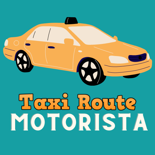 Taxi Route motorista logo