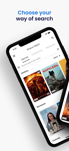 Android application What to Watch: Films & Series screenshort