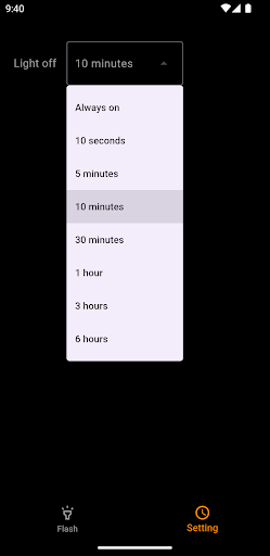 Beat Flash blinking light Screen 2