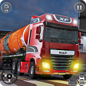 Heavy Truck Simulator Games 3D  screenshots 1