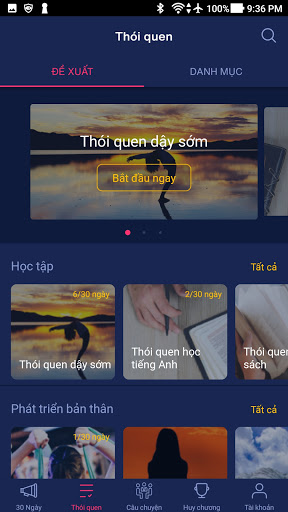 30 Ngày Thói quen Screen 2