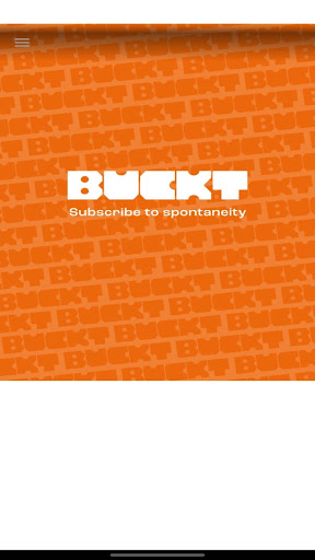 Android application Buckt screenshort