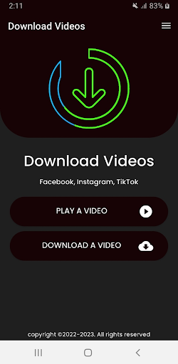 video downloader no watermark Screen 2