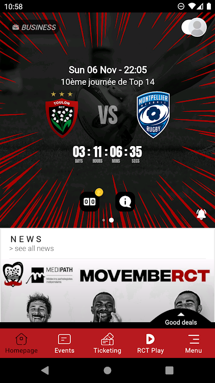 Rugby Club Toulonnais - 5.5.11 - (Android)