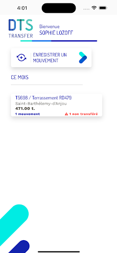 DTS Transfer Screen 2