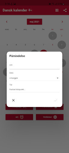 Dansk kalender 2024 Screen 3
