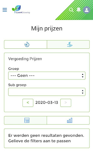 Care4Growing Screen 2