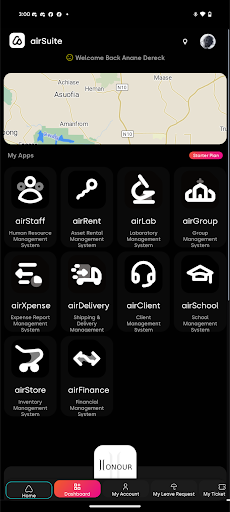 airSuite : Enterprise Solution Screen 2