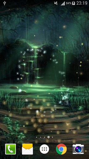 Fireflies Live Wallpaper PRO Screen 2