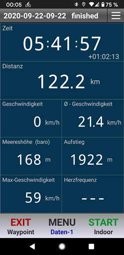 sTracks Pro - Cycling Tracker Screen 2