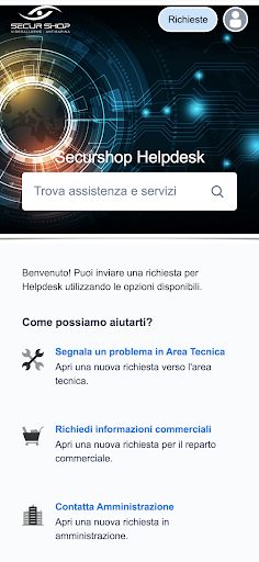 Android application Securshop screenshort