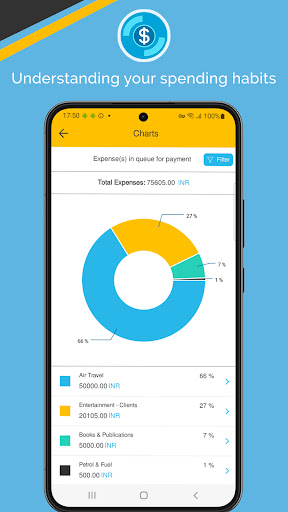 ExpenseOnDemand: Expenses App Screen 2