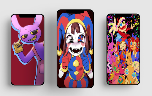 Digital circus wallpaper