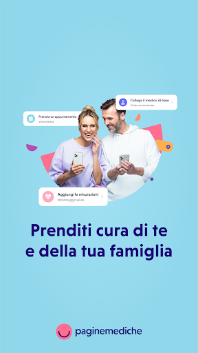 Android application Paginemediche screenshort