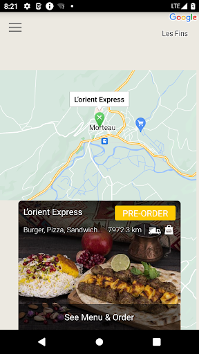 L’orient Express Restaurant Screen 2