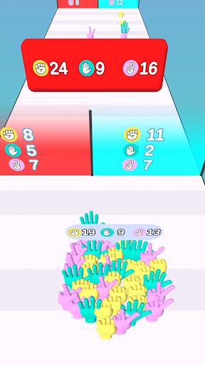 Android application Rock Paper Scissor Run screenshort