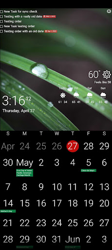 DAKboard Screen 3