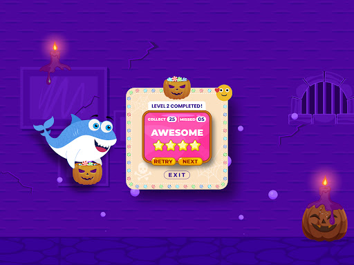 Baby Shark - Candy Challenge screenshot 19