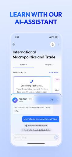 Screenshot of Vaia: Study, Notes, Flashcards