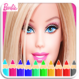princess coloring book:barbi icon