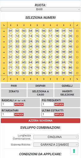 Lotto in Calcoli (web) Screen 2