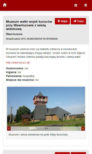 eRegion - Liptów Górny i Poron Screen 2