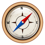 GPS Compass Navigator, Compass sensor & Locations icon