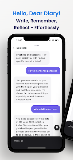 Android application Evolve: AI Journal screenshort