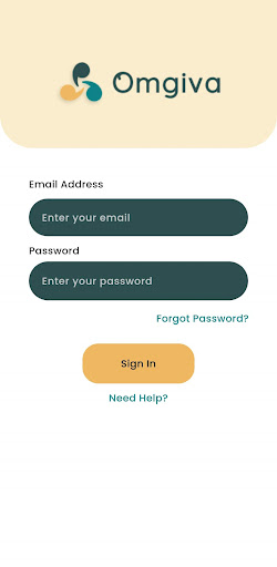 Android application Omgiva screenshort