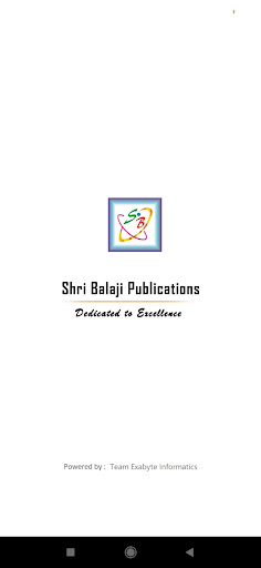 Android application Shri Balaji Publications screenshort