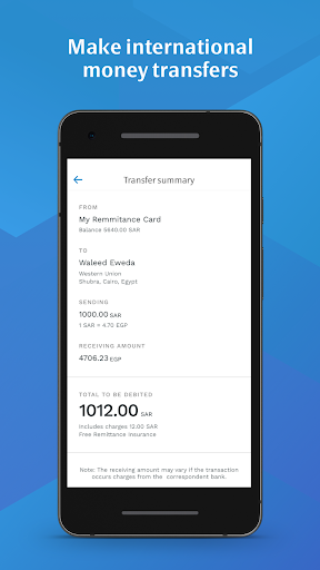 Screenshot of Tahweel Al Rajhi KSA