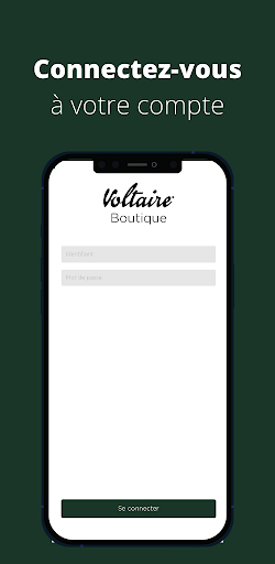 Android application Voltaire Boutique screenshort